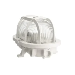 Lampe til vådrum Sotano Retro hvid 19 x 12 cm IP44 plast