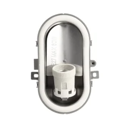 Lampe til vådrum Sotano Retro grå 19 x 12 cm IP44 plast