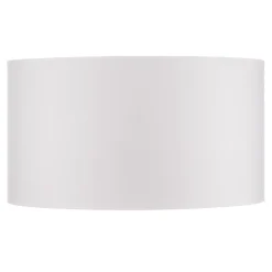 Lampeskærm Alba, Ø 45 cm, E27, hvid/guld