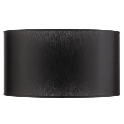 Lampeskærm Alba, Ø 45 cm, E27, sort
