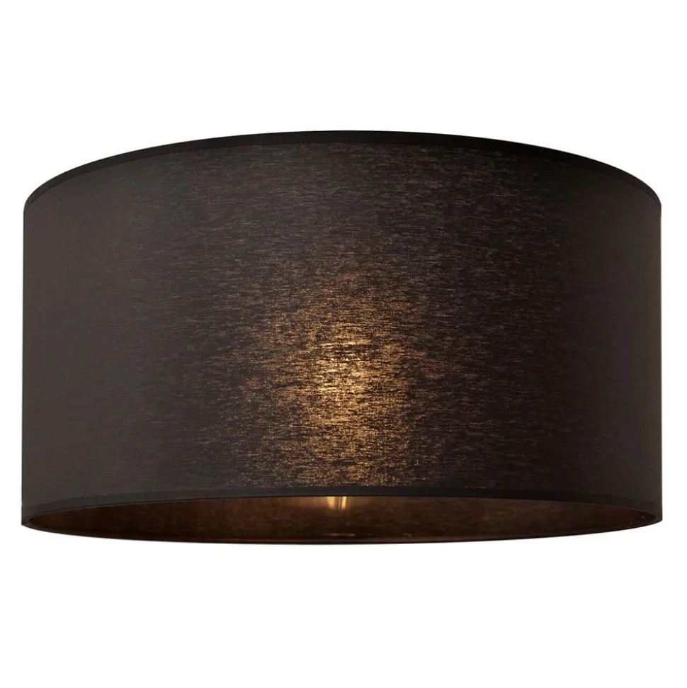 Lampeskærm Alba, Ø 40 cm, E27, sort