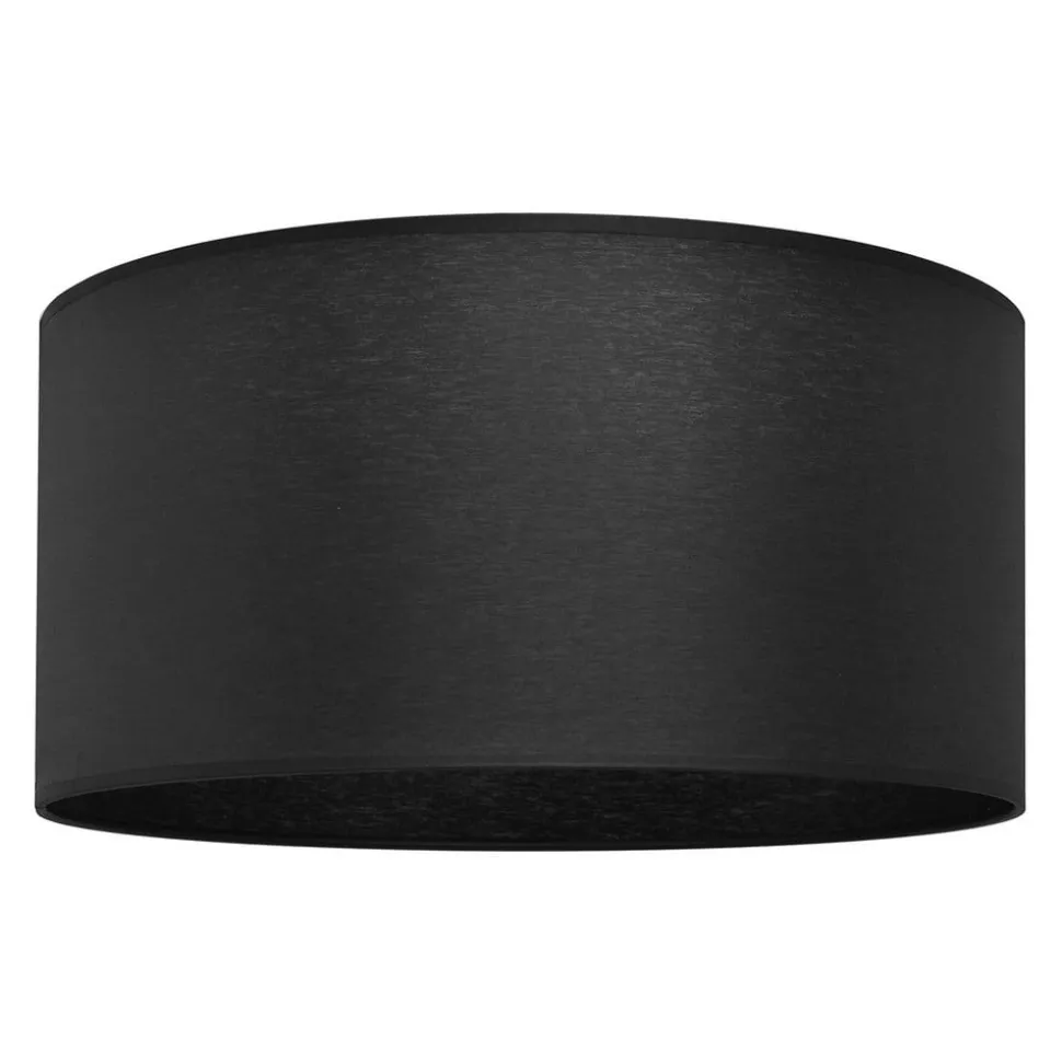 Lampeskærm Alba, Ø 40 cm, E27, sort
