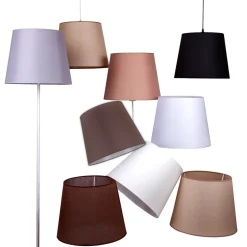 Lampeskærm Classic L til gulvlamper, sort