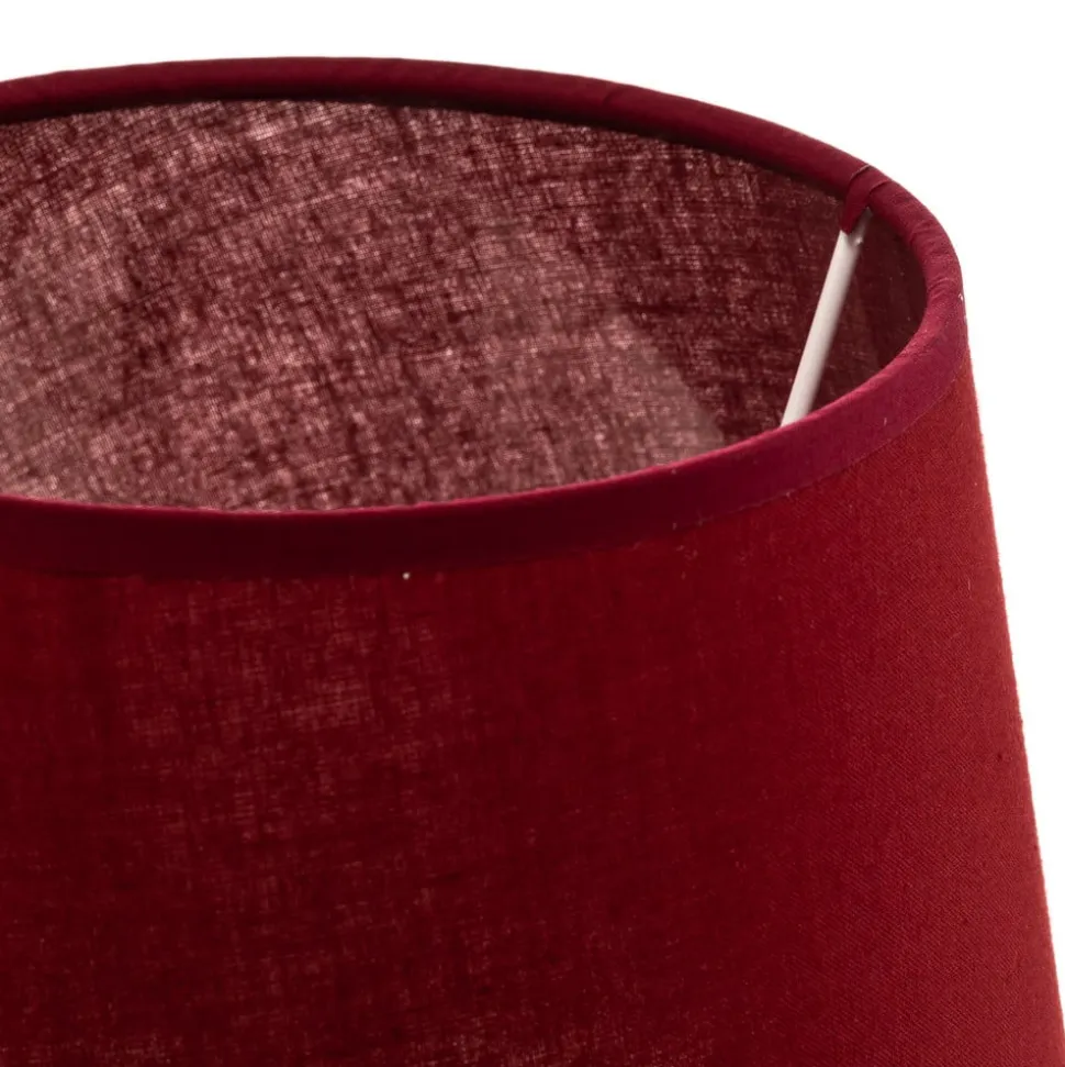 Lampeskærm Classic S, burgunderrød