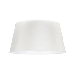 Lampeskærm Cone højde 25,5 cm, chintz ecru/hvid