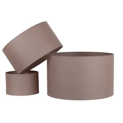 Lampeskærm Roller Ø 40 cm, cappuccino