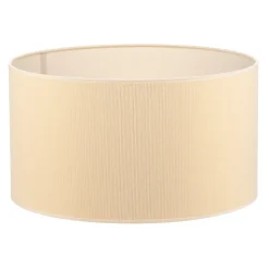 Lampeskærm Roller Ø 40 cm, ecru/guld