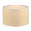 Lampeskærm Roller Ø 25 cm, ecru/guld
