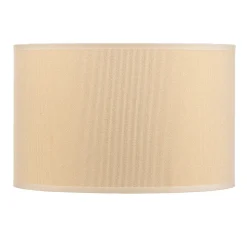 Lampeskærm Roller Ø 25 cm, ecru/guld