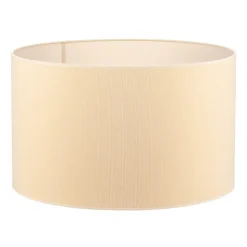 Lampeskærm Roller Ø 50 cm, ecru/guld