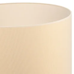 Lampeskærm Roller Ø 50 cm, ecru/guld