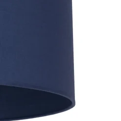 Lampeskærm Roller Ø 50 cm, mørkeblå