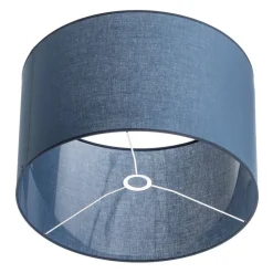 Lampeskærm Roller Ø 50 cm, mørkeblå
