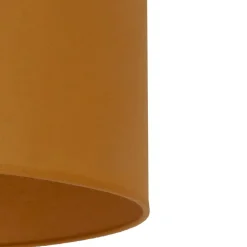 Lampeskærm Roller Ø 50 cm, sennepsgul