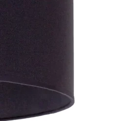 Lampeskærm Roller Ø 25 cm, sort