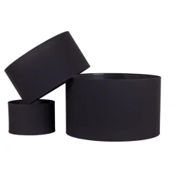 Lampeskærm Roller Ø 40 cm, sort