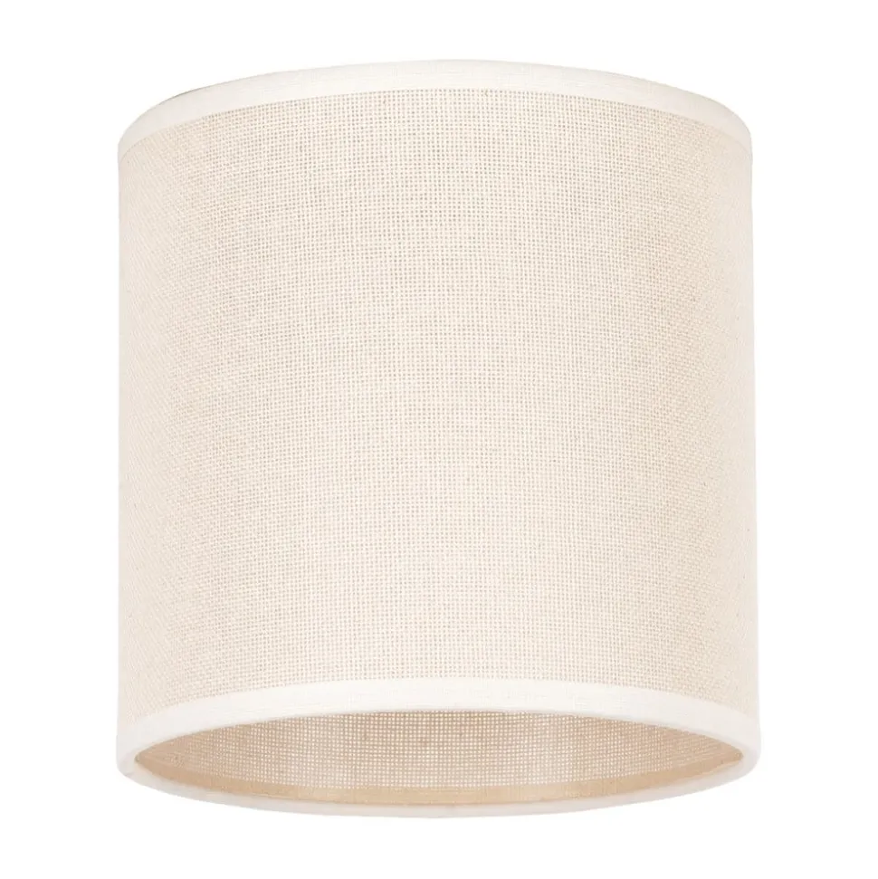 Lampeskærm Roller, beige, Ø 15 cm, højde 15 cm