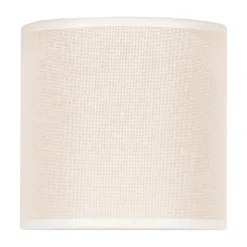Lampeskærm Roller, beige, Ø 15 cm, højde 15 cm