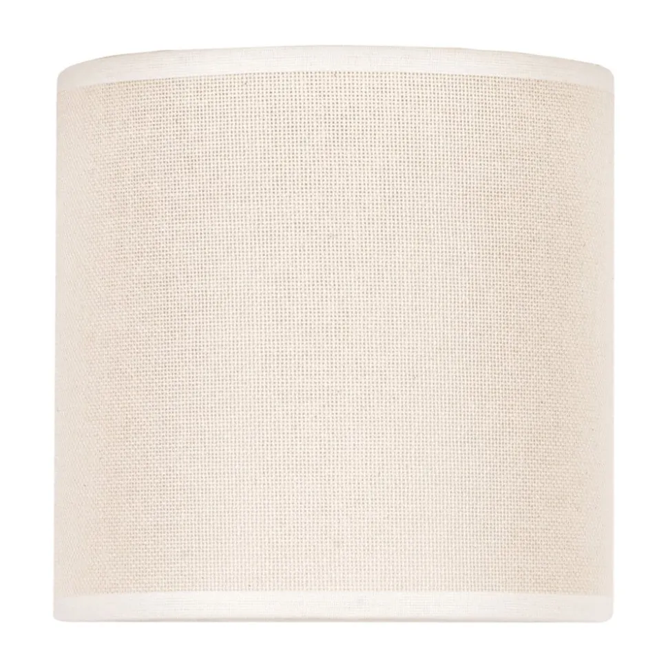 Lampeskærm Roller, beige, Ø 15 cm, højde 15 cm