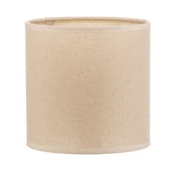 Lampeskærm Roller, beige, Ø 15 cm, højde 15 cm