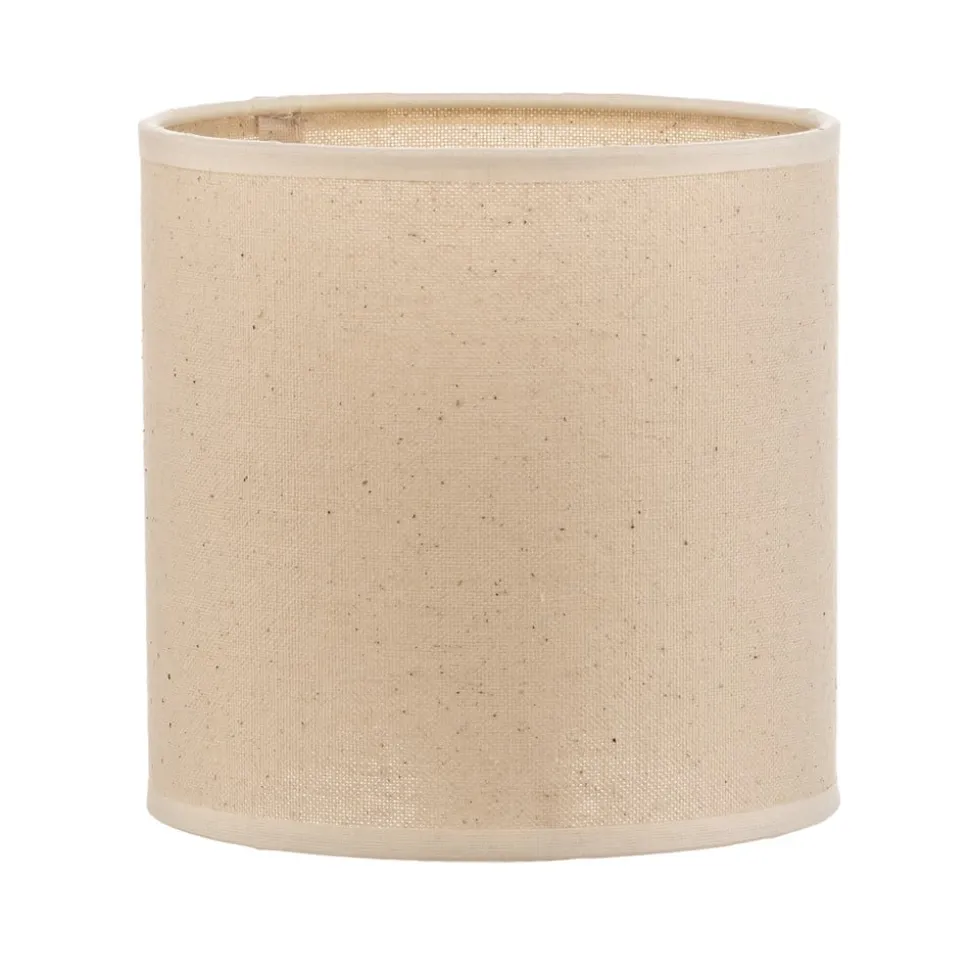 Lampeskærm Roller, beige, Ø 15 cm, højde 15 cm