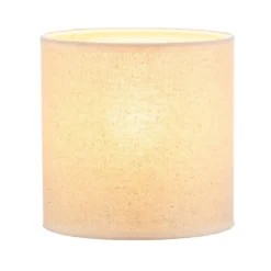 Lampeskærm Roller, beige, Ø 15 cm, højde 15 cm