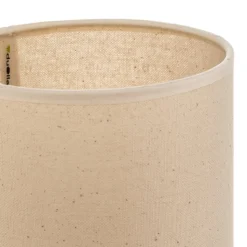 Lampeskærm Roller, beige, Ø 15 cm, højde 15 cm