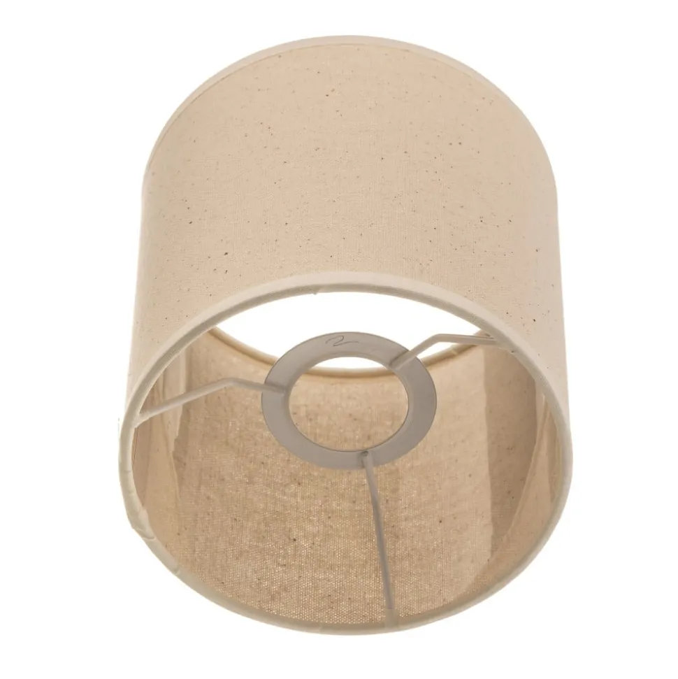 Lampeskærm Roller, beige, Ø 15 cm, højde 15 cm