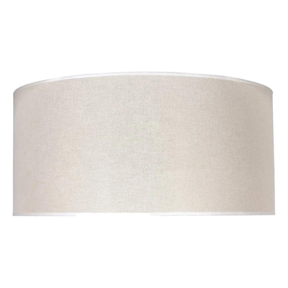 Lampeskærm Roller, beige, Ø 50 cm, højde 24 cm