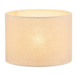 Lampeskærm Roller, beige, Ø 25 cm, højde 18 cm