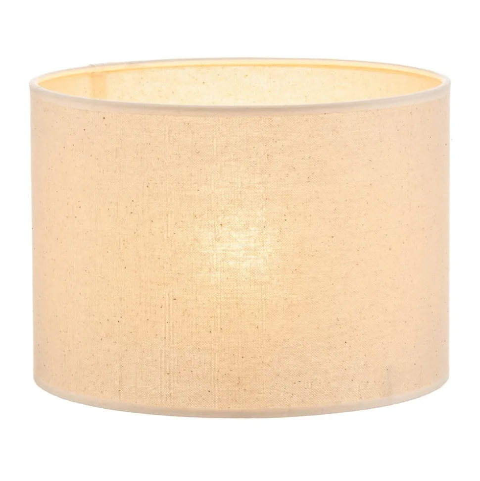 Lampeskærm Roller, beige, Ø 25 cm, højde 18 cm
