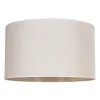 Lampeskærm Roller, beige, Ø 40 cm, højde 22 cm