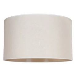 Lampeskærm Roller, beige, Ø 40 cm, højde 22 cm