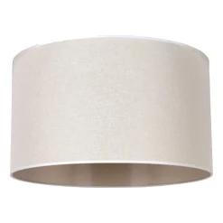 Lampeskærm Roller, beige, Ø 40 cm, højde 22 cm