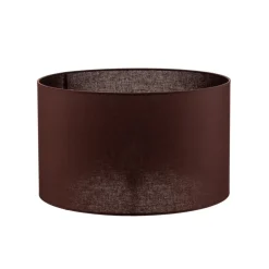 Lampeskærm Roller, brun, Ø 50 cm, højde 30 cm