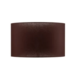 Lampeskærm Roller, brun, Ø 50 cm, højde 30 cm