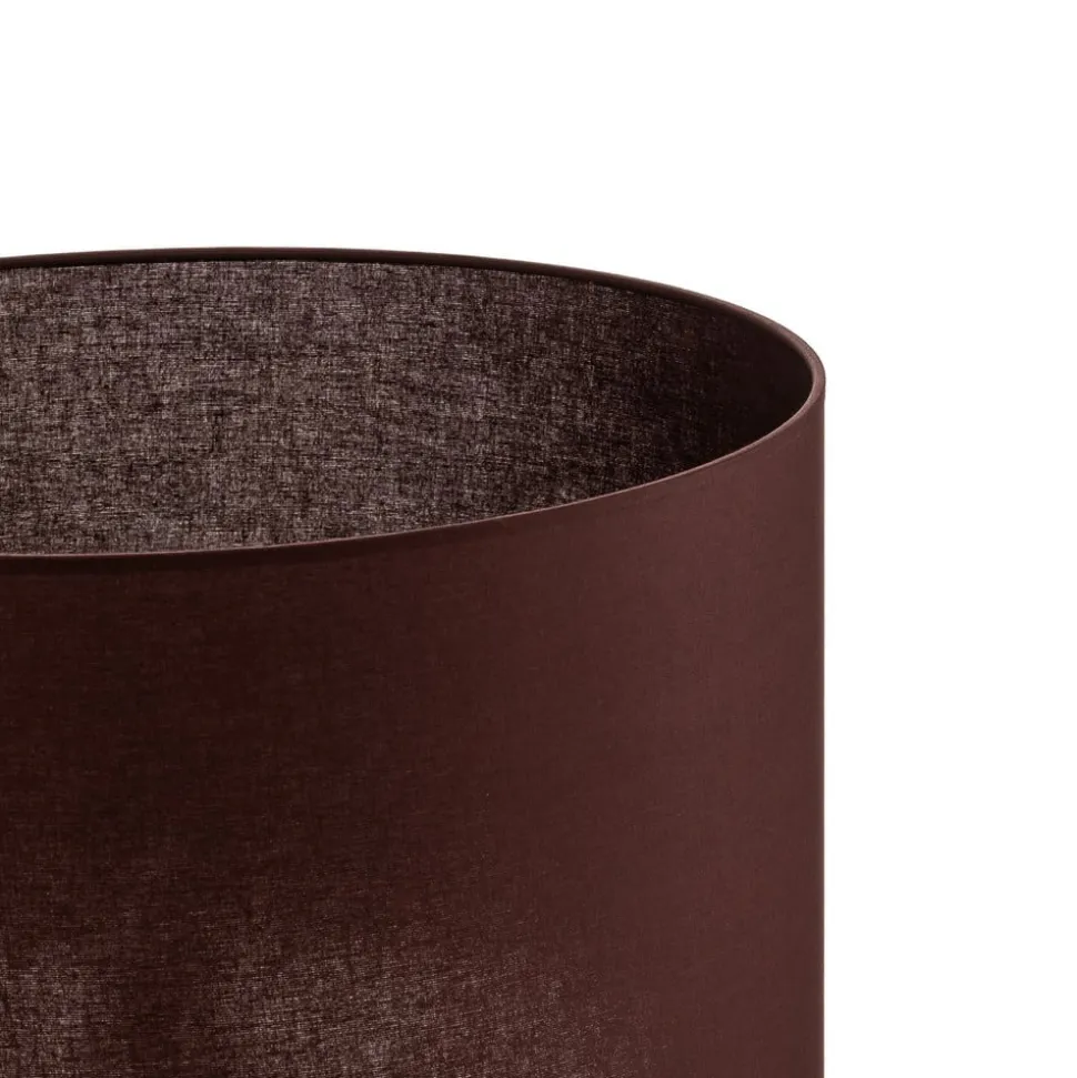 Lampeskærm Roller, brun, Ø 50 cm, højde 30 cm