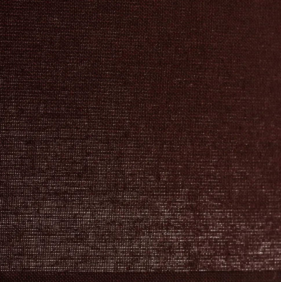 Lampeskærm Roller, brun, Ø 50 cm, højde 30 cm