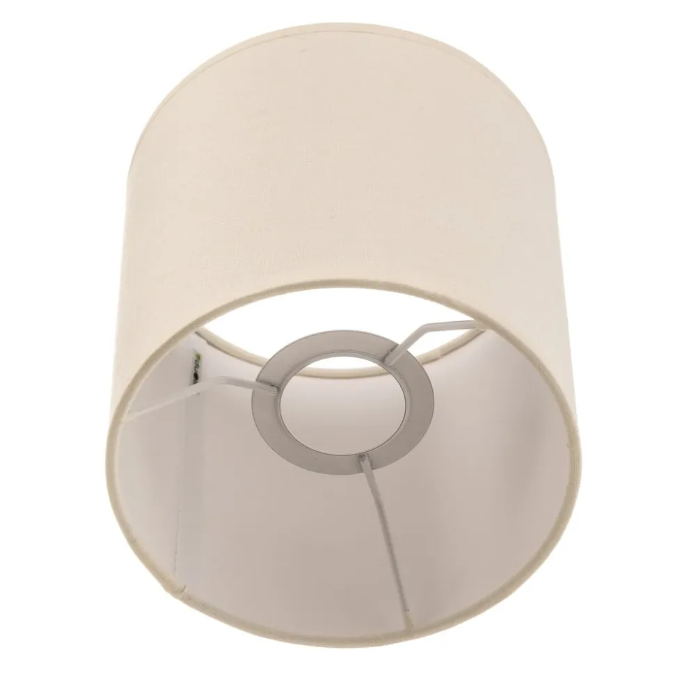 Lampeskærm Roller ecru bomuld Ø15cm højde 15cm