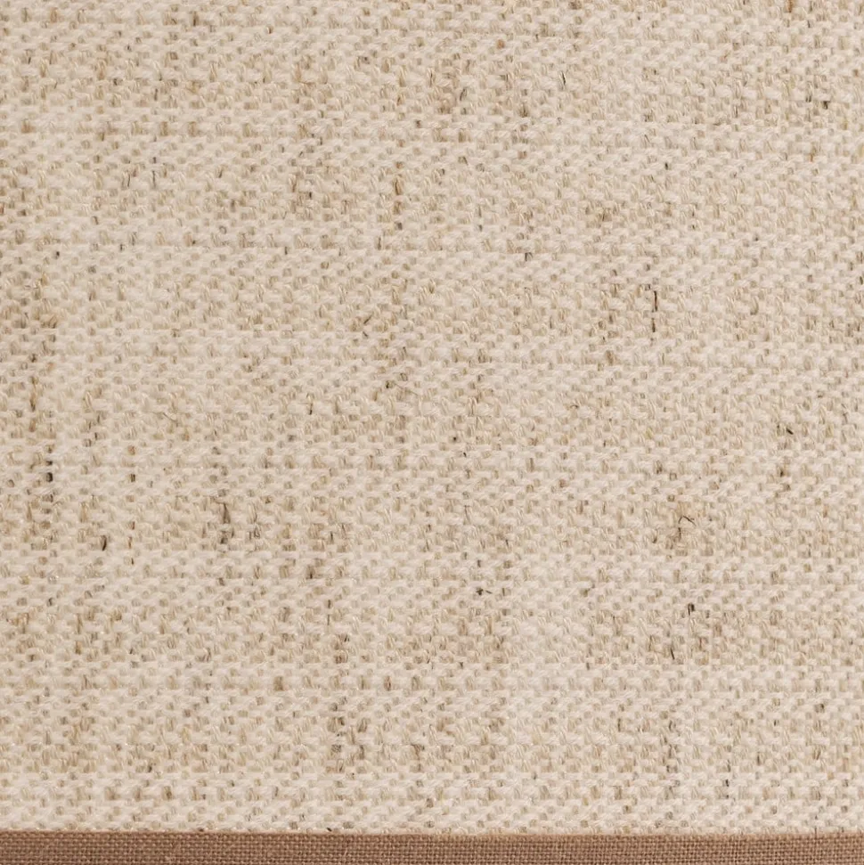 Lampeskærm Roller, ecru, jute, Ø 50 cm, højde 24 cm