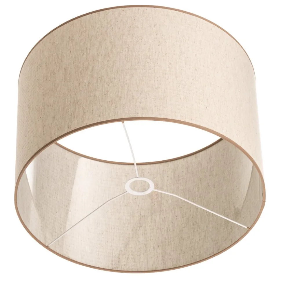 Lampeskærm Roller, ecru, jute, Ø 50 cm, højde 30 cm