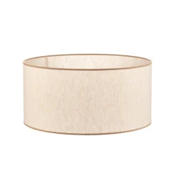 Lampeskærm Roller ecru/beige Ø 50 cm Højde 24 cm
