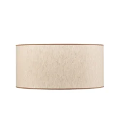 Lampeskærm Roller ecru/beige Ø 50 cm Højde 24 cm