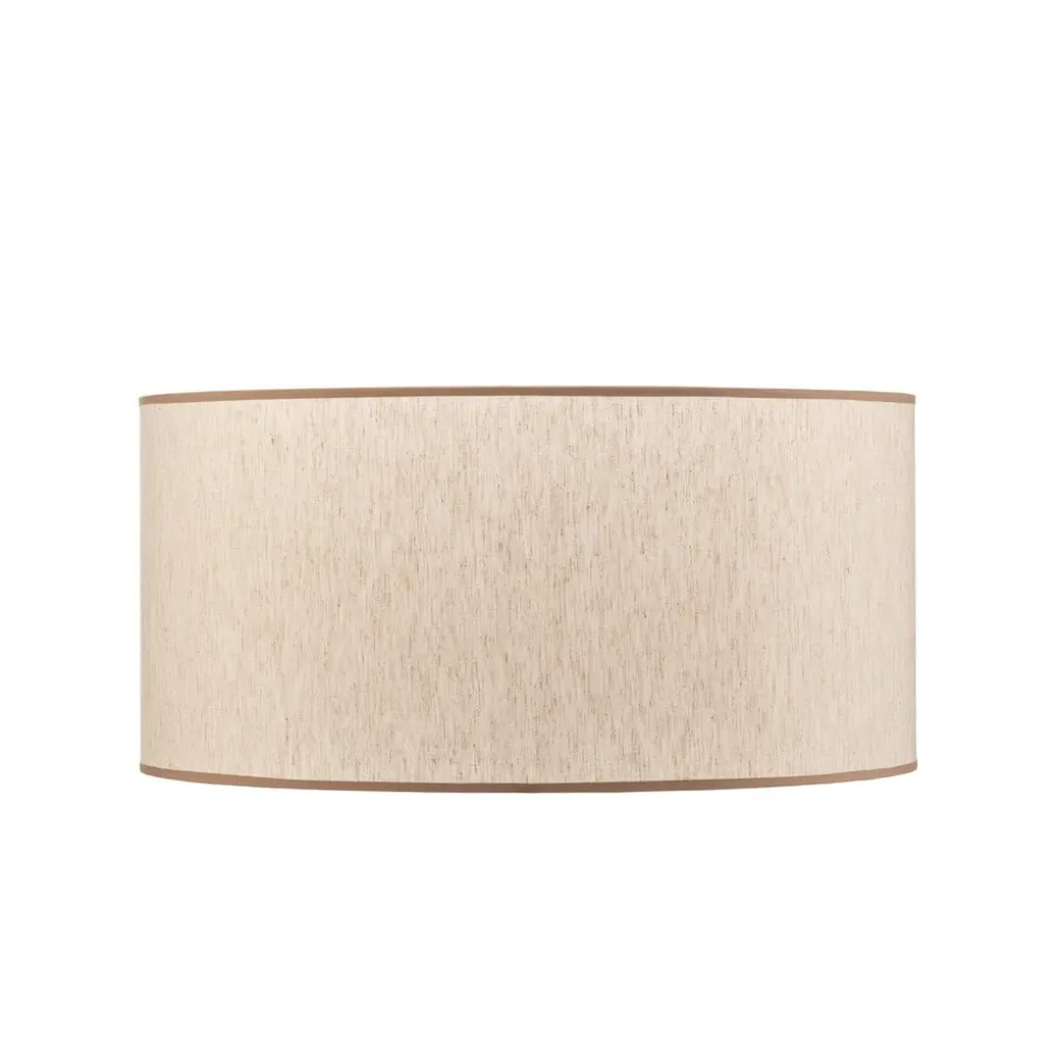 Lampeskærm Roller ecru/beige Ø 50 cm Højde 24 cm