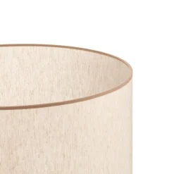 Lampeskærm Roller ecru/beige Ø 50 cm Højde 24 cm