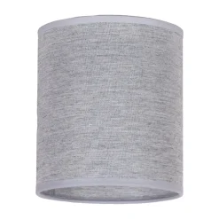 Lampeskærm Roller, grå, Ø 13 cm, højde 15 cm