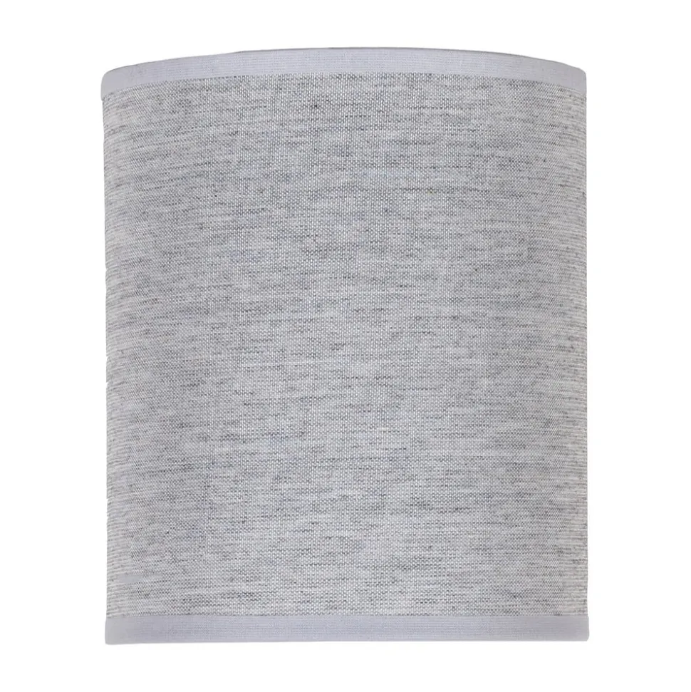 Lampeskærm Roller, grå, Ø 13 cm, højde 15 cm