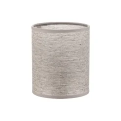 Lampeskærm Roller, grå, Ø 13 cm, højde 15 cm