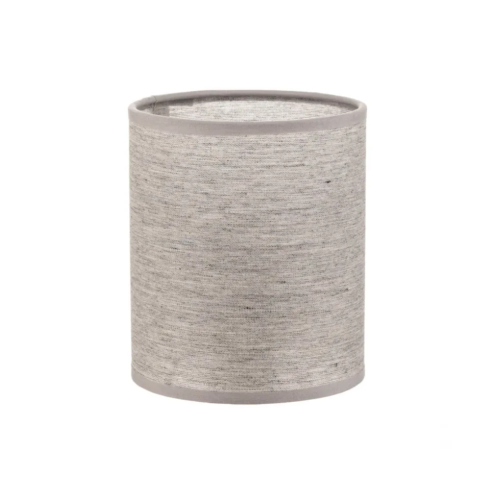 Lampeskærm Roller, grå, Ø 13 cm, højde 15 cm