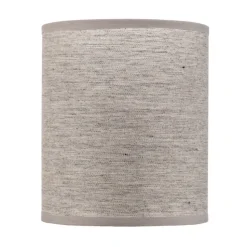 Lampeskærm Roller, grå, Ø 13 cm, højde 15 cm